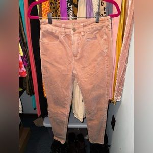 American Eagle Super Stretch Corduroy High Rise Jegging Size 2 X-Short